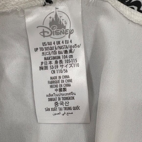 Disney Encanto Mirabel Dress Kids Size 4 Tiered Skirt & Ruffle Sleeve Embroidery - Picture 4 of 4